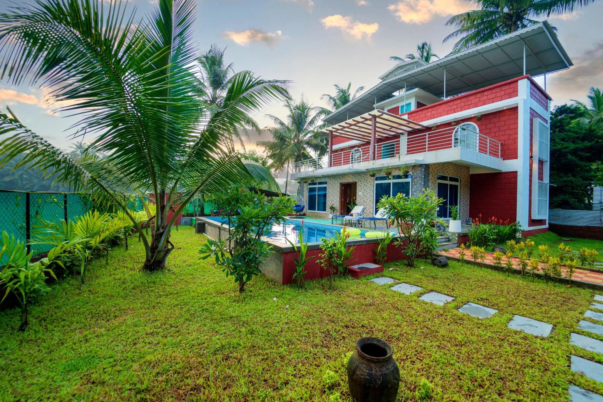 Spicy Mango Villa Elegano - Luxurious Villa Near Nagaon Beach, Alibag 외부 사진