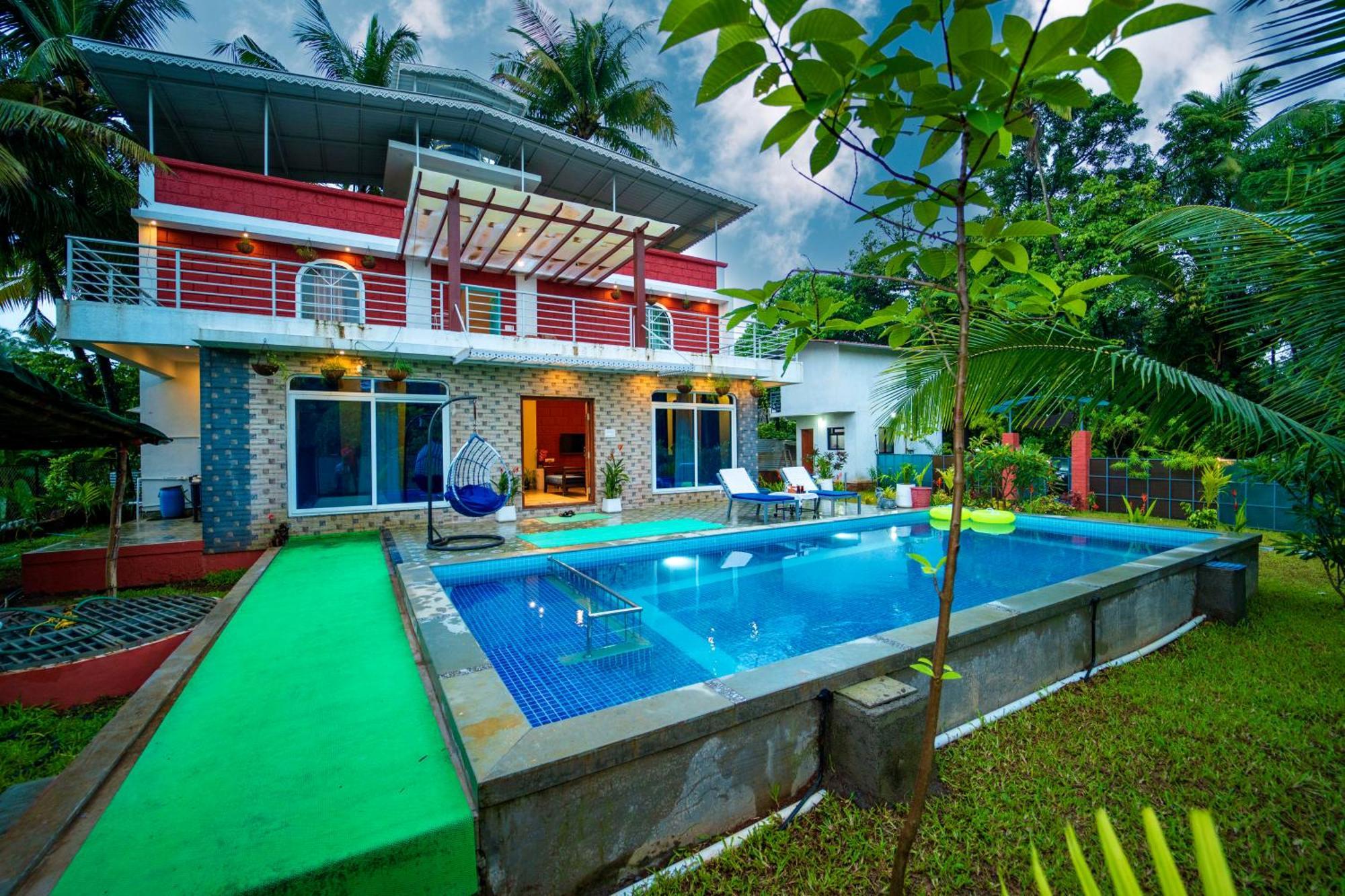 Spicy Mango Villa Elegano - Luxurious Villa Near Nagaon Beach, Alibag 외부 사진